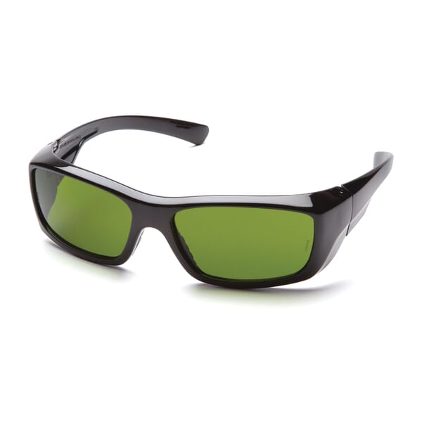 Pyramex SB7960SF Dual Lens Safety Eyewear, Anti-Scratch, 3.0 IR Lens, Wrap Around Frame, Black, G300 Nylon Frame, Polycarbonate Lens, ANSI Z87.1, CAN/CSA Z94.3-15, CE EN166, MIL-PRF 32432