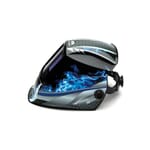 Pyramex WHAM3030FM Decorated Auto Darkening Helmet, IR 9 to 13 Lens Shade, Fire Metal, 3.858 x 3.425 in Viewing Area, Nylon, Manual Lens Control, Specifications Met: ANSI Z87.1-2015, CAN/CSA Z94.3-07 Class 3