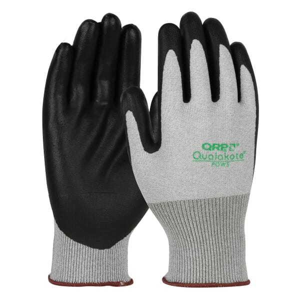 QRP PDWSM PDWS Low Heat Wave Solder Gloves, M, Carbon/Nylon, Black/Gray, Resists: Abrasion, Cut, Heat, Puncture and Snag, 250 to 275 deg F Max