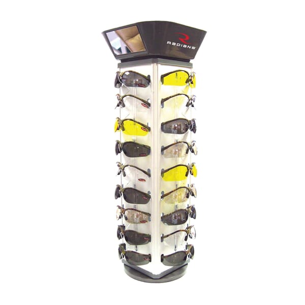 Radians 9522 Rotating Glasses Display, 36 Pair Capacity