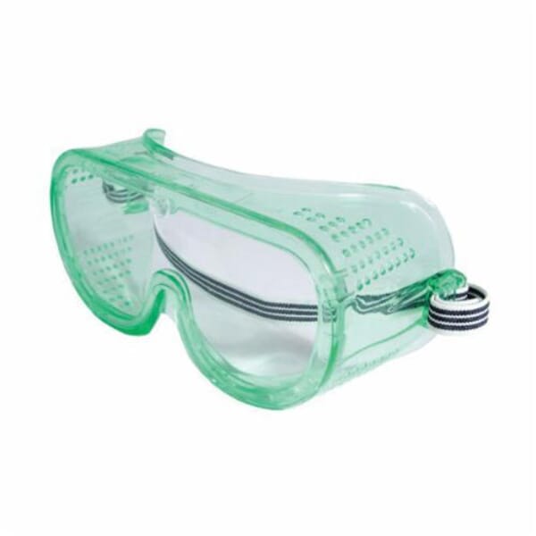 Radians GGP11UID Protective Goggles, Uncoated Clear Lens, Yes UV Protection, Elastic Strap, ANSI Z87.1+