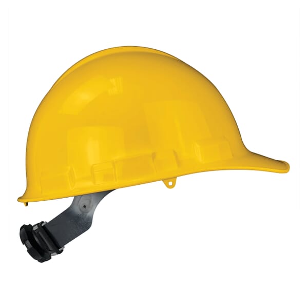 Radians Granite GHR6-YELLOW Cap Style Hard Hat, HDPE, 6-Point Suspension, ANSI Electrical Class Rating: Class E and G, ANSI Impact Rating: Type I, Ratchet Adjustment