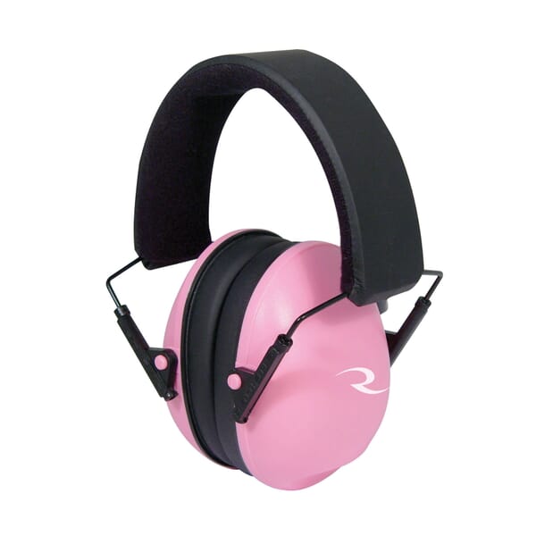 Radians Lowset LS0800CS Low Profile Womens Earmuffs, 21 dB Noise Reduction, Pink, Adjustable Band Position