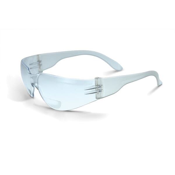 Radians Mirage Bi-Focal Lightweight Safety Eyewear, Clear Lens, Polycarbonate Lens, 99.9 % UV Protection, ANSI Z87.1