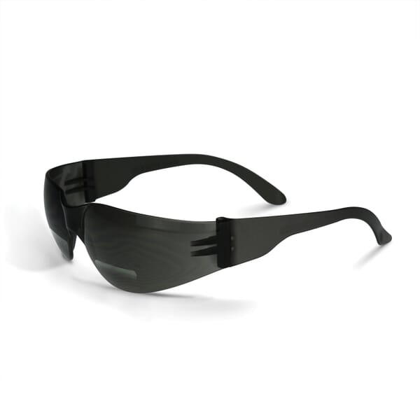 Radians Mirage Bi-Focal Lightweight Safety Eyewear, Smoke Lens, Polycarbonate Lens, 99.9 % UV Protection, ANSI Z87.1