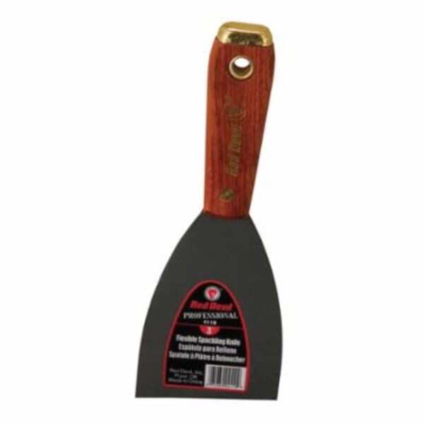 Red Devil 4110 4100 Professional Spackling Knife, 3 in W, Steel Blade, Flexible Blade Flexibility