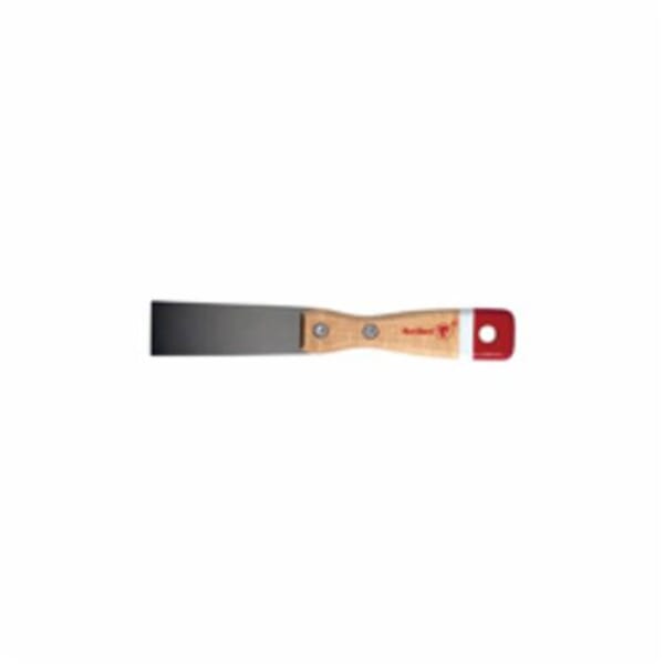 Red Devil 4501 4500 Tuf-Job Scraper, High Carbon Steel Stiff Blade, 1-1/2 in W Blade, Solid Hardwood Handle