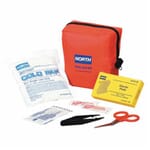 North by Honeywell 018502-4220 Redi-Care Bulk Portable First Aid Kit, 61 Components, Nylon Case, 5-1/2 in H x 5 in W x 2-1/2 in D