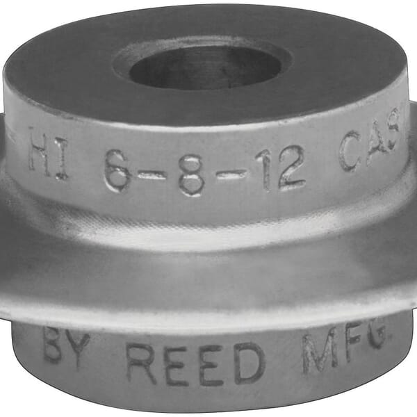 Reed 03524 Replacement Cutter Wheel, 0.41 in Blade Exposure, For Use With H6, H8, H12 Hinged Cutter and Wheeler Rex 95061, 95081, 95121 Pipe Cutter, Steel