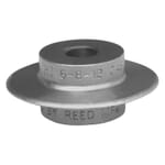 Reed 03524 Replacement Cutter Wheel, 0.41 in Blade Exposure, For Use With H6, H8, H12 Hinged Cutter and Wheeler Rex 95061, 95081, 95121 Pipe Cutter, Steel