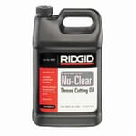 RIDGID 70835 Pipe Thread Cutting Oil, 1 gal Can, Mild, Clear Yellow