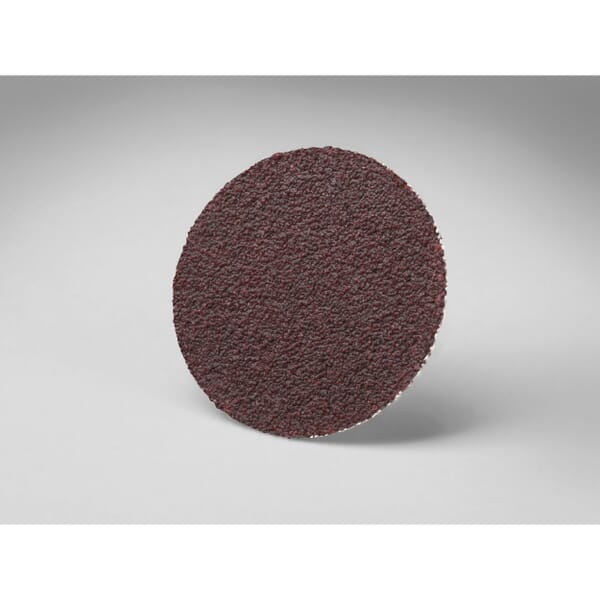 Roloc 7000045094 Abrasive Disc, 1-1/2 in Dia Disc, 50 Grit, Coarse Grade, Aluminum Oxide Abrasive, Type TR Attachment
