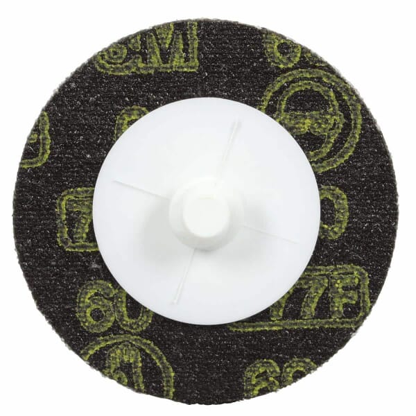 3M 7000000550 777F Disc, 2 in Dia Disc, 60 Grit, Ceramic Abrasive, TR Attachment