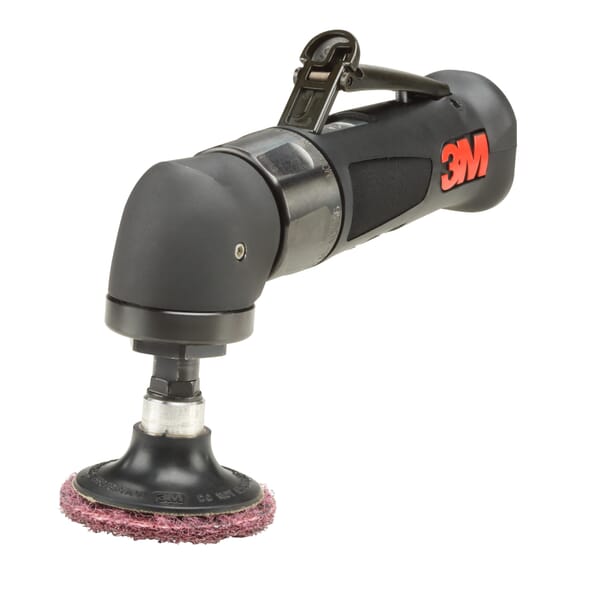 Roloc 7100075502 28341 Right Angle Disc Sander, 2 in Dia Disc, 3 hp, 481 Lpm Air Flow