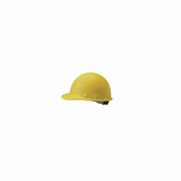 Fibre-Metal by Honeywell P2QSW02A000 Cap Style P2 Hard Hat, Fiberglass, 8-Point SwingStrap Suspension, ANSI Electrical Class Rating: Class C and G, ANSI Impact Rating: Type I, Ratchet/Quick-Lok Adjustment