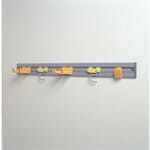 Rubbermaid FG199300GRAY Tool Holder Kit, 34 in L x 3.25 in W, Gray