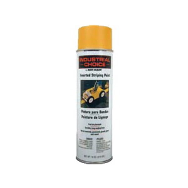 Rust-Oleum 1648838 S1600 System Solvent-Based Inverted Striping Paint, 18 oz Container, Liquid Form, Yellow, 150 linear ft/gal with 4 in Stripe Coverage
