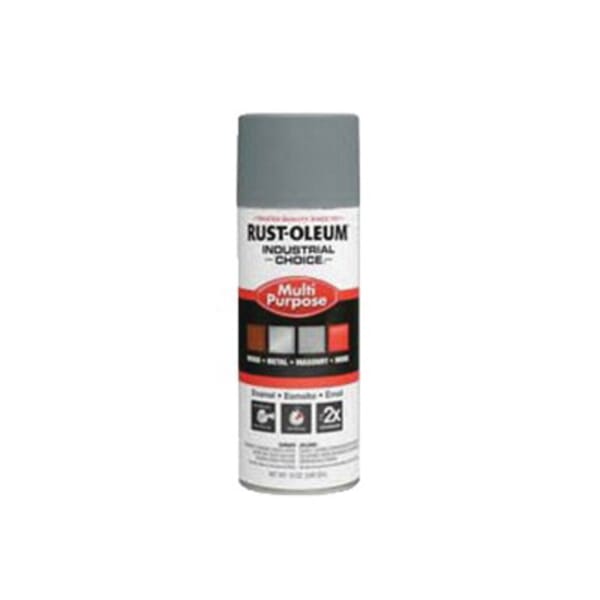 Rust-Oleum 1680830 1600 System Multi-Purpose Enamel Spray Primer, 12 oz Container, Liquid Form, Gray, 12 to 15 sq-ft/can Coverage