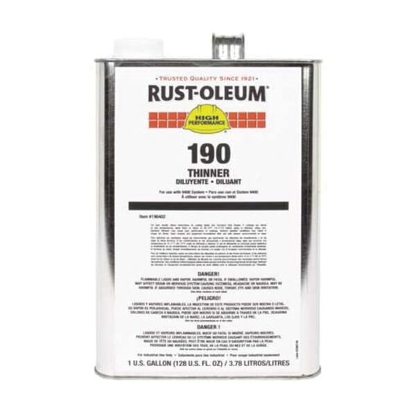 Rust-Oleum 190402 Paint Thinner, 1 gal Can, Liquid Form, 360 to 870 sq-ft/gal Coverage