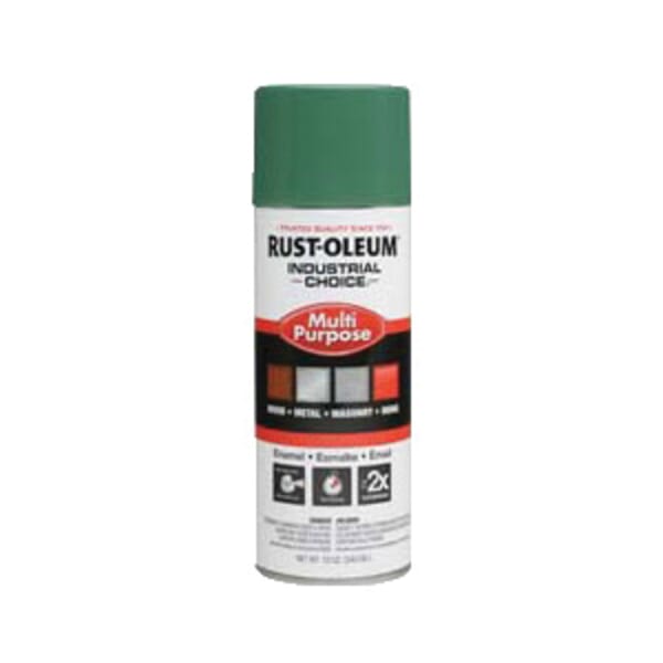 Rust-Oleum 1600 System Multi-Purpose Enamel Spray Paint, 12 oz Container, Liquid Form, 12 to 15 sq-ft/can Coverage