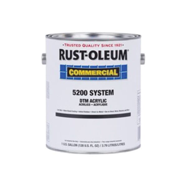 Rust-Oleum 5281402 5200 System 1-Component Water Based Acrylic Primer, 1 gal Container, Liquid Form, Gray, 150 to 260 sq-ft/gal Coverage