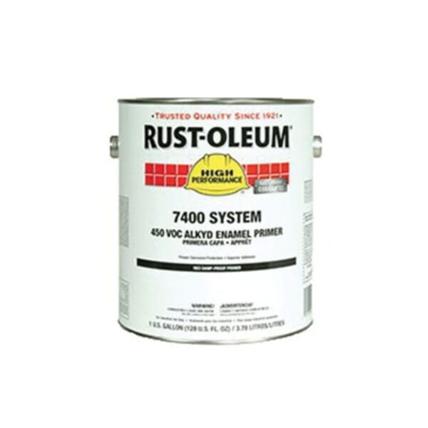 Rust-Oleum 769402 7400 System 1-Component Damp Proof Primer, 1 gal Container, Liquid Form, Red, 230 to 390 sq-ft/gal Coverage