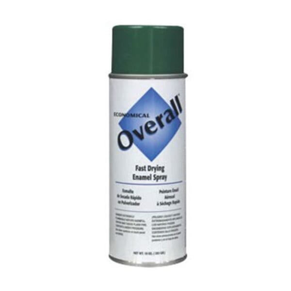 Rust-Oleum V2410830 Overall Economical Enamel Spray Paint, 16 oz Container, Liquid Form, Green, 5 to 8 sq-ft/can Coverage