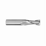 SGS 48684 03S Metric Square End End Mill, 10 mm Dia Cutter, 22 mm Length of Cut, 2 Flutes, 10 mm Dia Shank, 74.9 mm OAL, TA Coated