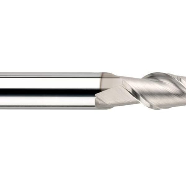 SGS 49664 44S High Performance Metric Square End High Performance End Mill, 4 mm Dia Cutter, 11 mm Length of Cut, 2 Flutes, 6 mm Dia Shank, 55 mm OAL, Uncoated