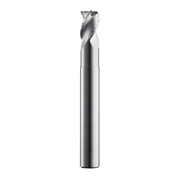 SGS 33524 43CB Corner Radius Fractional High Performance Chip Breaker End Mill, 1 in Dia Cutter, 1-1/4 in Length of Cut, 3 Flutes, 1 in Dia Shank, 6 in OAL, Uncoated