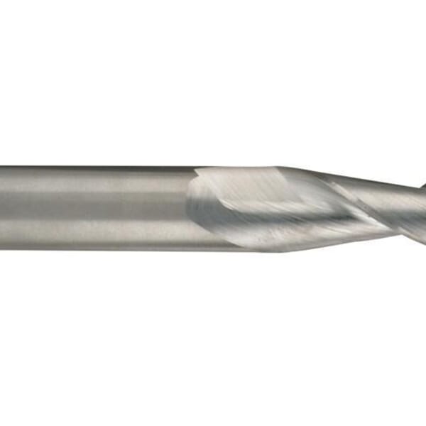 SGS 34631 47B Ball Nose End Fractional High Performance Regular Length High Performance End Mill, 3/16 in Dia Cutter, 9/16 in Length of Cut, 2 Flutes, 3/16 in Dia Shank, 2 in OAL, Uncoated