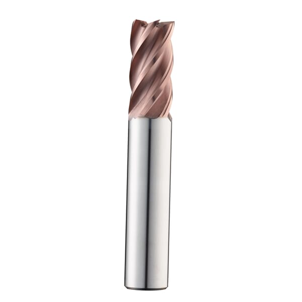 SGS 37109 Z5S High Performance Square End End Mill, 3/4 in Dia Cutter, 1-1/2 in Length of Cut, 5 Flutes, 3/4 in Dia Shank, 4 in OAL, TM Coated