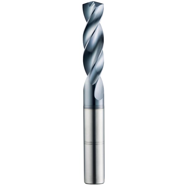 SGS 64136 HI-PERCARB 135L High Performance Double Margin Drill, 6.4 mm Drill - Metric, 0.252 in Drill - Decimal Inch, Straight Shank, 5XD Cutting, 2 Flutes