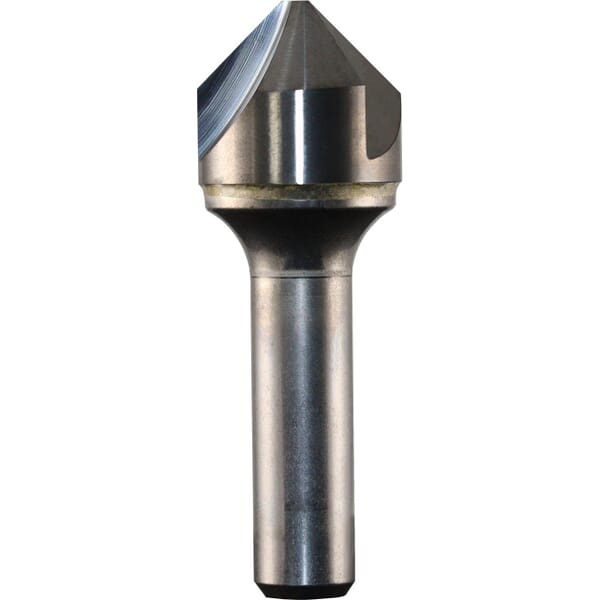 SGS 74025 603 Countersink, 1/8 in Dia Body, 1/8 in Dia Shank, 3 Flutes, 60 deg Included, 0.035 in Dia Min Cutting, Solid Carbide
