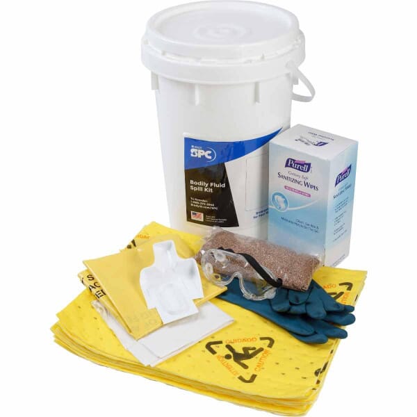 SPC SK-BF Bodily Fluid HazMat Specialty Spill Kit, 6.5 gal Bucket