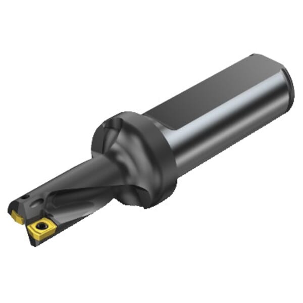 Sandvik Coromant 5723272 CoroDrill 880 Indexable Insert Drill, 1-3/4 in Drill, 1-1/2 in Modular Connection, 1-1/2 in Dia Shank, 2XD Drill Depth by Dia Ratio, 7.663 in OAL, 3-1/2 in D Max Drill