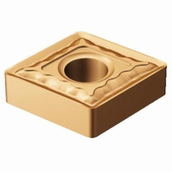 Sandvik Coromant 5724733 T-Max P Turning Insert, ANSI Code: CNMG 434-QM 1115, CNMG Insert, Material Grade: M, S, 434 Insert, Rhombic Shape, 12 Seat, Negative Rake, Neutral Cutting, For Use On Stainless Steel, Heat Resistant Super Alloys and Titanium