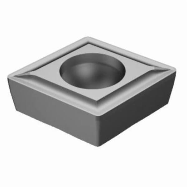 Sandvik Coromant 5723899 CoroTurn 107 Turning Insert, ANSI Code: CCMT 2(1.5)0-UF 5015, CCMT Insert, Material Grade: K, P, 2(1.5)0 Insert, Diamond Shape, 06 Seat, Positive Rake, Neutral Cutting, For Use On Cast Iron and Steel, Carbide