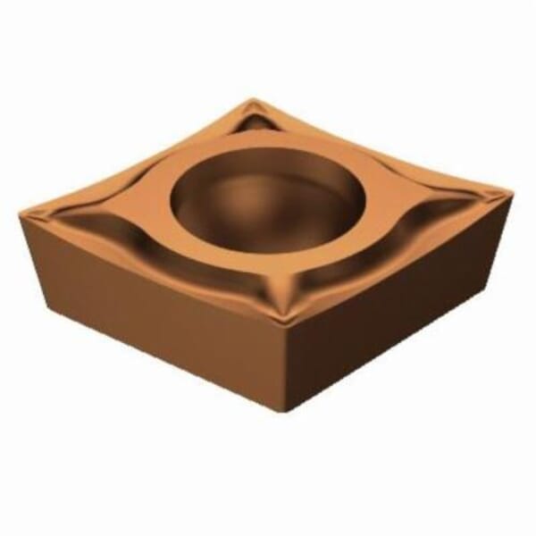 Sandvik Coromant 5723008 CoroTurn 107 Turning Insert, ANSI Code: CCGT 3(2.5)0-UM 1125, CCGT Insert, Material Grade: M, N, S, 3(2.5)0 Insert, Diamond Shape, 09 Seat, Positive Rake, Neutral Cutting, Carbide, Manufacturers Grade: 1125
