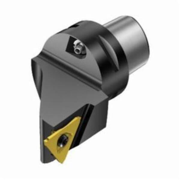 Sandvik Coromant 5727092 CoroCut 3 Modular Grooving Cutting Unit Head With Through Coolant, C3 System, Right Hand Cutting, C3-RF123 Modular Head, N123T3 Insert, Insert Compatibility: N123T3-0150- CM