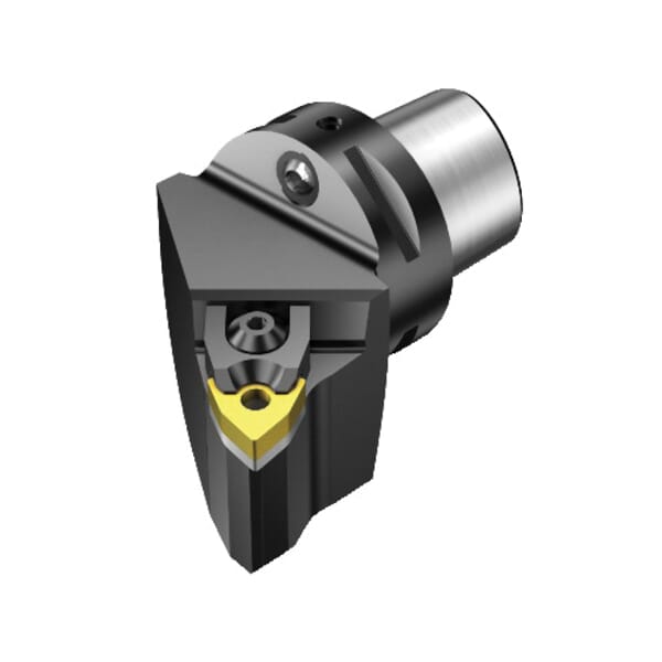 Sandvik Coromant 5726874 T-Max P Turning Cutting Unit Head With Through Coolant, C3 System, 40 mm L Head/Projection, Left Hand Cutting, Insert Compatibility: WNMG 060408, 59 mm OAL