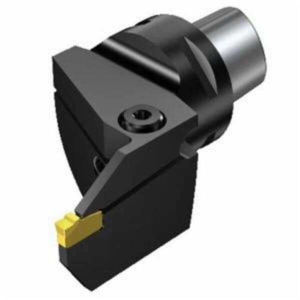 Sandvik Coromant 5727107 T-Max Q-Cut Modular Grooving Cutting Unit Head With Through Coolant, C3 System, Right Hand Cutting, C3-RF151.23 Modular Head, N151.2 Insert, Insert Compatibility: N151.2-200- 5E