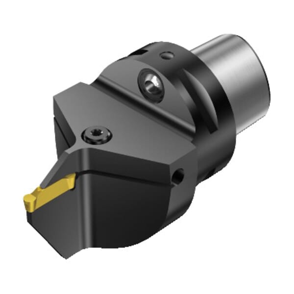 Sandvik Coromant 5726893 CoroCut 1-2 Modular Grooving Cutting Unit Head With Through Coolant, C3 System, Neutral Cutting, C3-NF123 Modular Head, N123G2 Insert, Insert Compatibility: N123G2-0400- RM