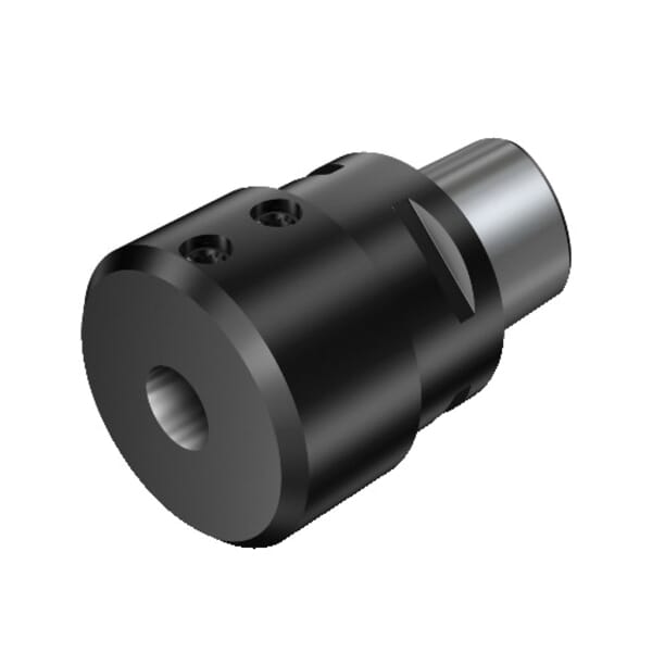 Sandvik Coromant 5727186 Neutral Boring Bar Adapter, 5/8 in Shank Connection, Coromant Capto x Cylindrical Shank, C3 Taper, C3 x 5/8 in Modular System, 1.969 in Projection