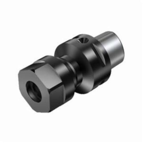 Sandvik Coromant 5727177 Coromant Capto to ER Collet Chuck Adapter, C3 x ER16 Quick Change System, ER16 Inside Taper, 1.772 in Projection, 1.26 in Dia Body
