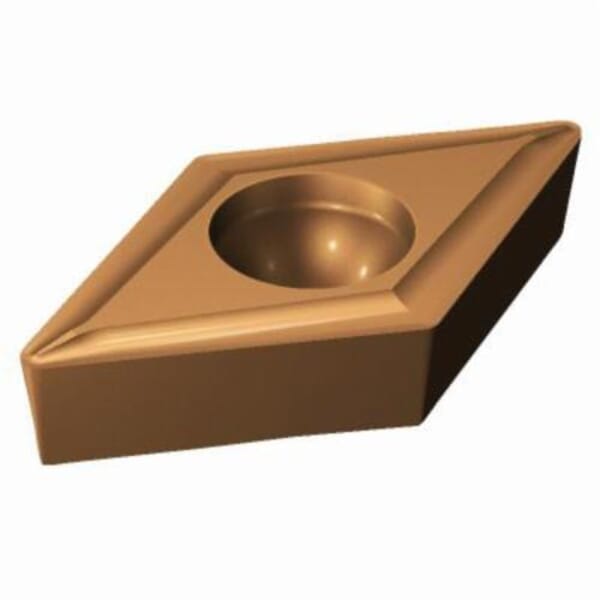 Sandvik Coromant 5730622 CoroTurn 107 Turning Insert, ANSI Code: DCMT 3(2.5)1-UF 1125, DCMT Insert, Material Grade: M, S, 3(2.5)1 Insert, Diamond Shape, 11 Seat, Positive Rake, Neutral Cutting, Carbide, Manufacturers Grade: 1125