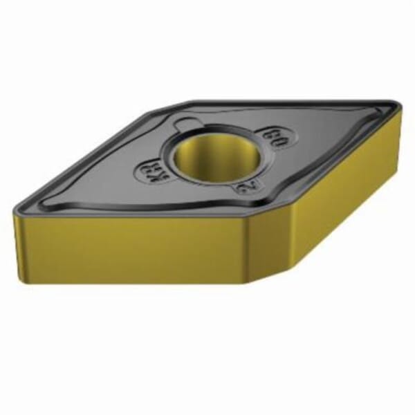Sandvik Coromant 5732064 T-Max P Turning Insert, ANSI Code: DNMG 442-KR 3210, DNMG Insert, Material Grade: K, 442 Insert, Rhombic Shape, 15 Seat, Negative Rake, Neutral Cutting, For Use On Cast Iron, Carbide, Manufacturers Grade: 3210