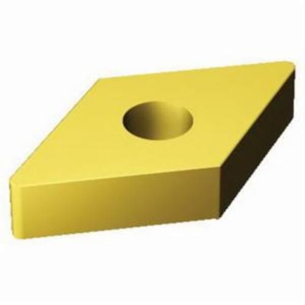 Sandvik Coromant 5731521 T-Max P Turning Insert, ANSI Code: DNGA442S0625 6050, DNGA Insert, Material Grade: H, 442 Insert, Diamond Shape, 15 Seat, Neutral Rake, Neutral Cutting, For Use On Hardened Steel, Carbide, Manufacturers Grade: 6050