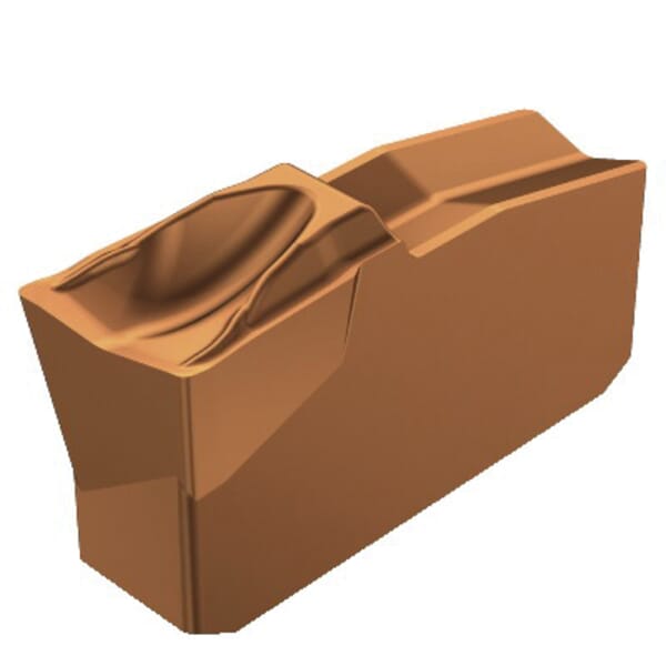 Sandvik Coromant 5741867 T-Max Q-Cut Parting Insert, ANSI Code: R151.2-300 05-7E 1145, 30 R151.2 Insert, Material Grade: M, P, S, 0.1181 in W Cutting, 5 deg Lead Angle, Right Hand Lead Angle Direction, 7 deg Relief Angle, Carbide, PVD-TiAlN+AlCr2O3 Coated
