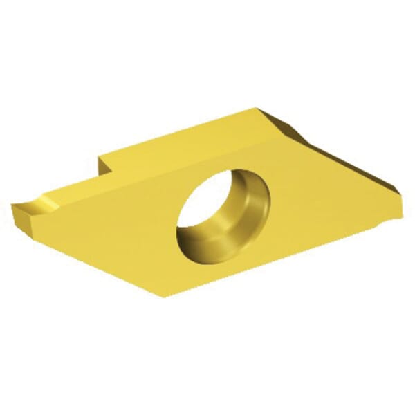 Sandvik Coromant 5733321 CoroCut XS Parting Insert, ANSI Code: MACL 3 100-R 1025, 3 MACL Insert, Material Grade: K, M, N, P, S, 0.039 in W Cutting, 15 deg Lead Angle, Left Hand Lead Angle Direction, 6 deg Relief Angle, Carbide, Manufacturers Grade: 1025
